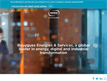 Tablet Screenshot of bouygues-es.com